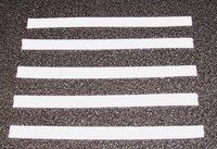 Clipstreifen/Papier weiß 50-450 mm, Beutelverschlüsse