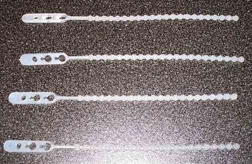 Schnellbinder natur 140 mm Kabelbinder Blitzbinder