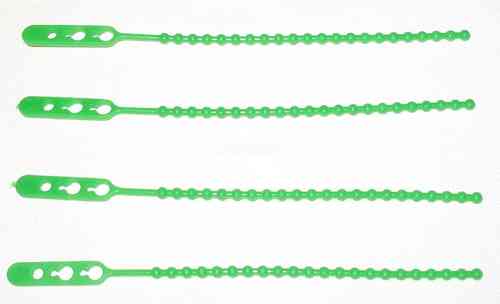 Schnellbinder grün 500 mm Kabelbinder Blitzbinder