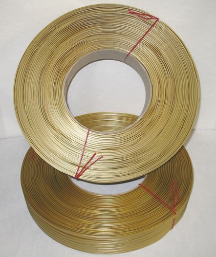 Kunststoff-Clipband Rolle 2/6 - 600 m - gold